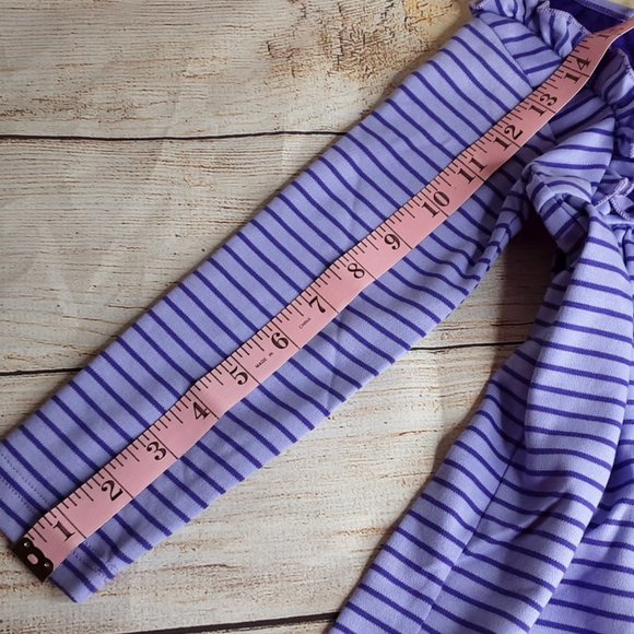 'SWEETDIL' RUFFLE TRIM EMBROIDED STITCHING LONG SLEEVE COZY TODDLER DRESS/TOP - Picture 9 of 12